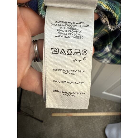 Ralph Lauren Classic Fit Performance Flannel Long Sleeve Mens XXL Button Down - Picture 9 of 9